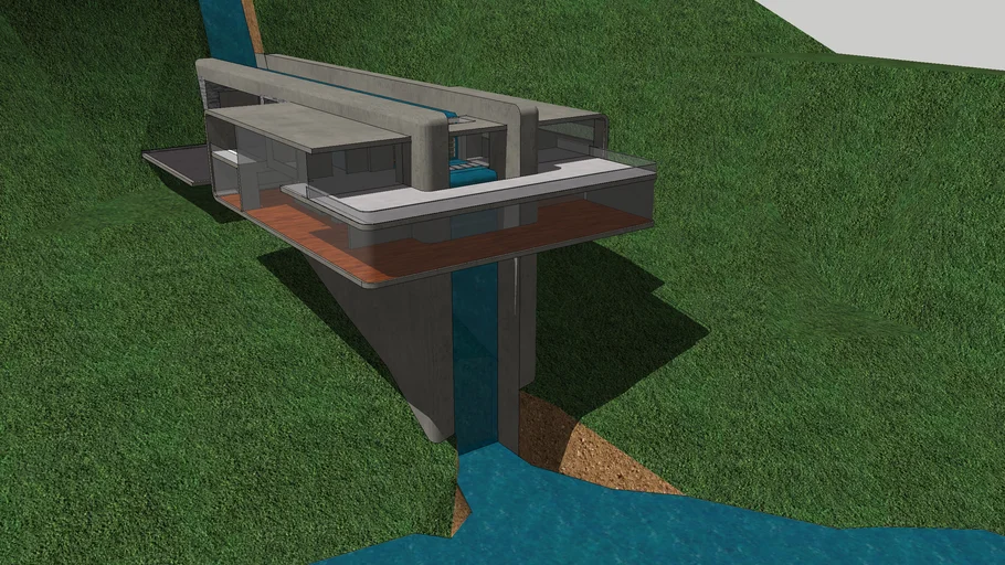 Mountain side cantilever | 3D Warehouse