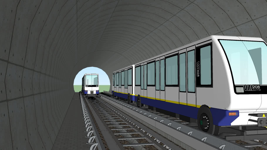 metro toulouse | 3D Warehouse