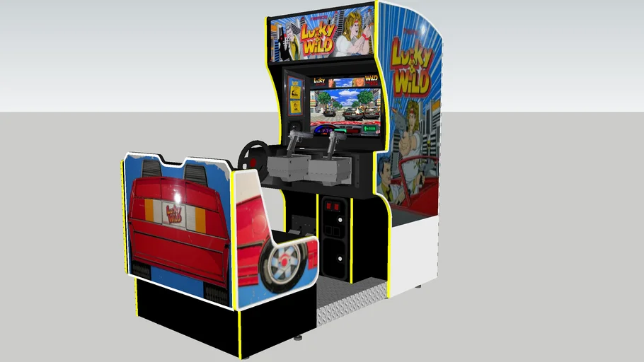 Lucky & Wild arcade game 3D Warehouse