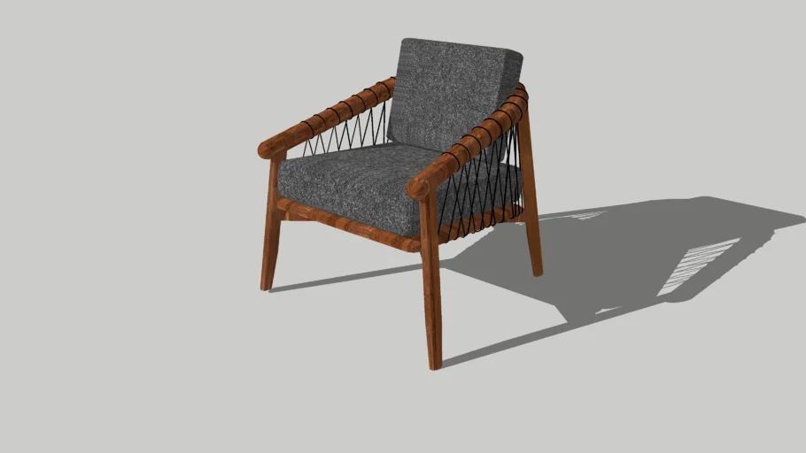 Crosshatch Lounge Chair