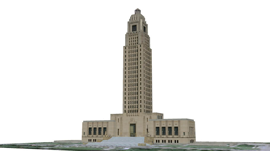 Louisiana State Capitol | 3D Warehouse