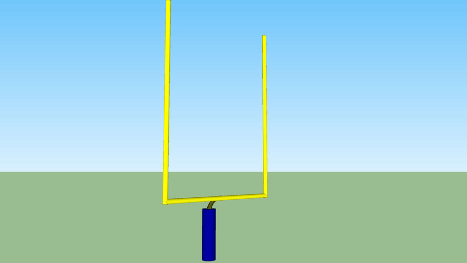 NFL Field Goal 3D Warehouse
