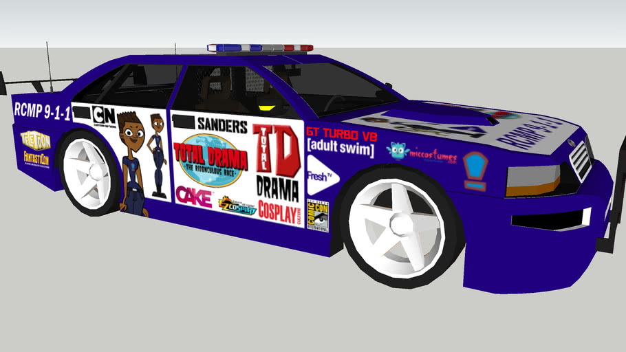 Total Drama Sanders Car 3D Warehouse