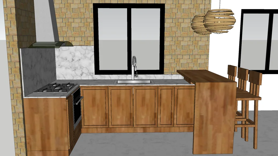 Kitchen 1 | 3D Warehouse