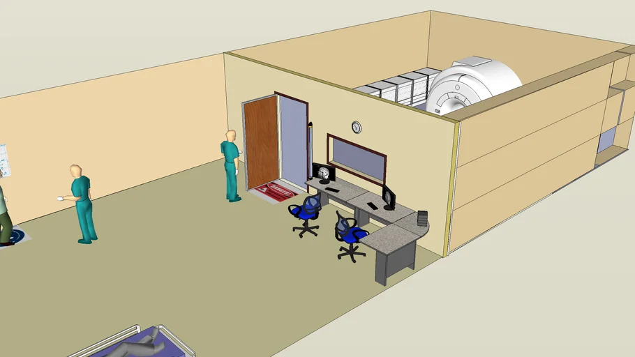 MRI Suite Zones III and IV 3D Warehouse