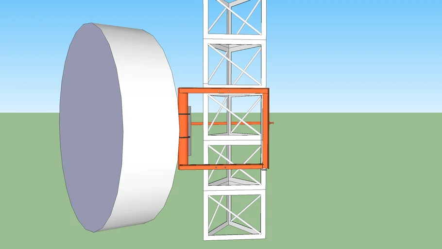 antena com torre - - 3D Warehouse