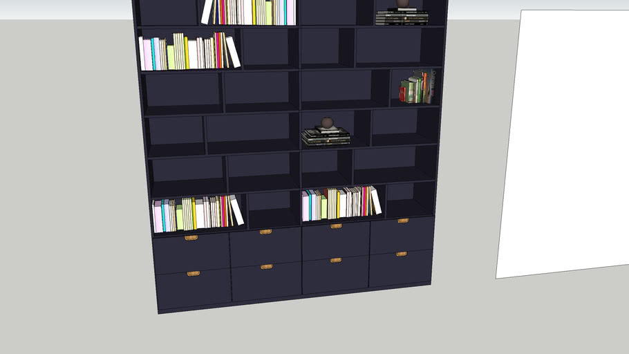 RAK BUKU | 3D Warehouse