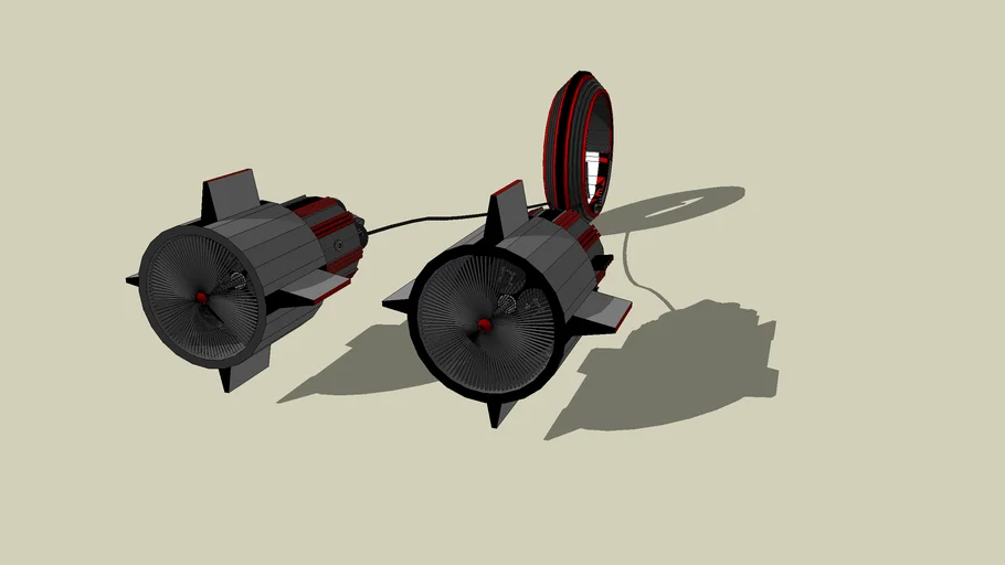Circular Pod Racer | 3D Warehouse