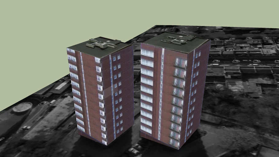 Flats off Park Row Bristol England 3D Warehouse