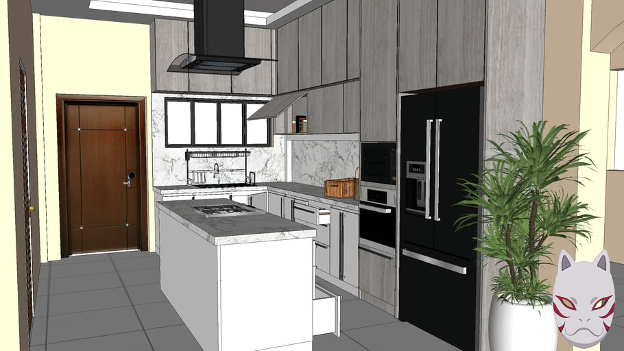 modular kitchen 3d warehouse        
        <figure class=