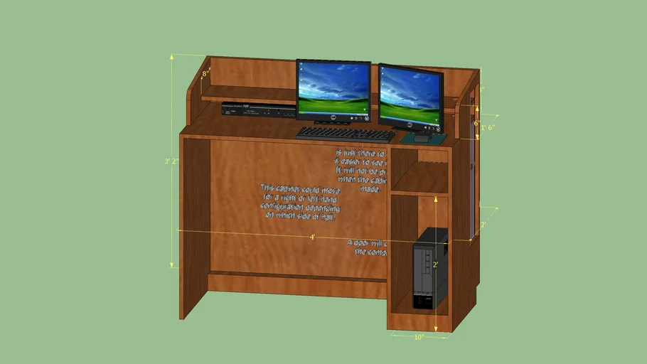 Kingdom Hall Video Cabinet