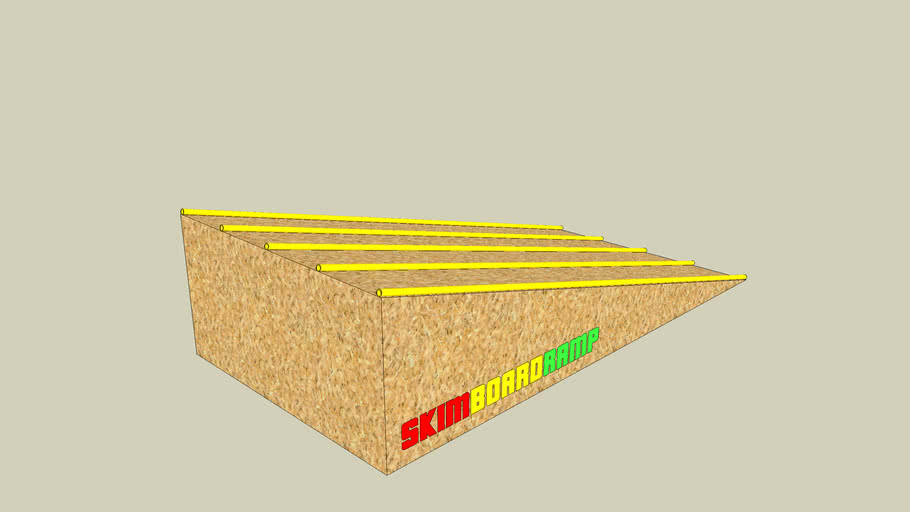 Skimboard Ramp 3D Warehouse