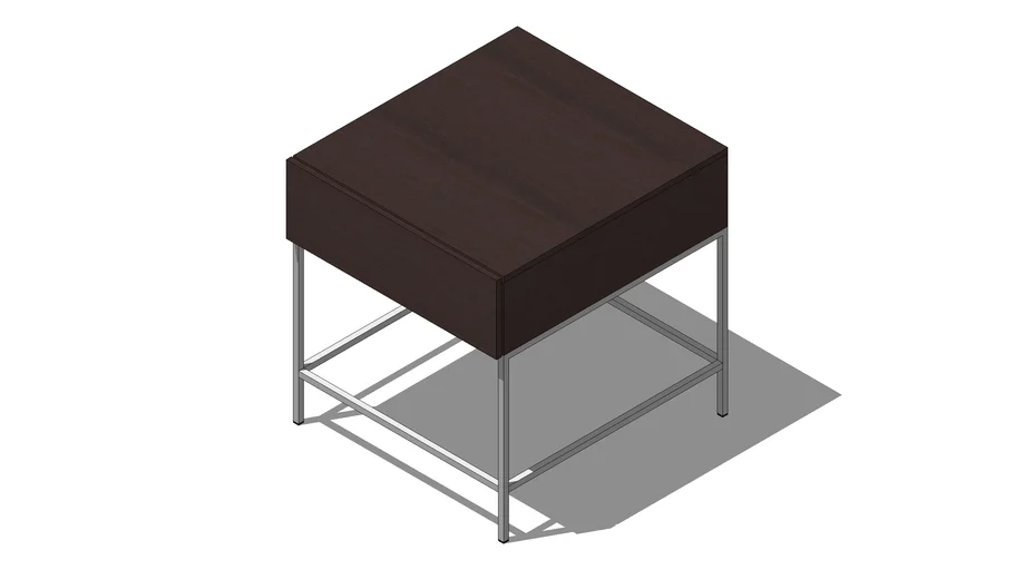 Storage Side Table | 3D Warehouse