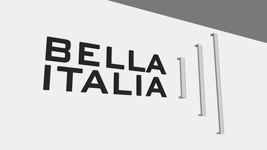 Bella Italia Soft 3D Warehouse