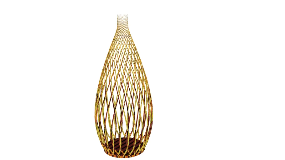 Vase Gold & Brass 3D Warehouse