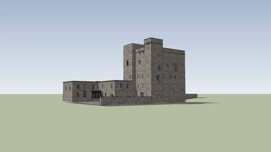 Oranmore Castle Sketch
