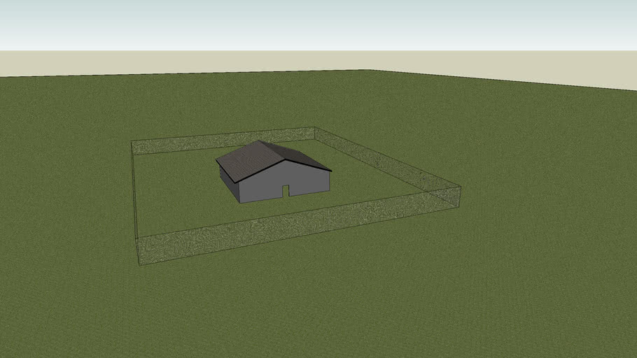 Bunker with house