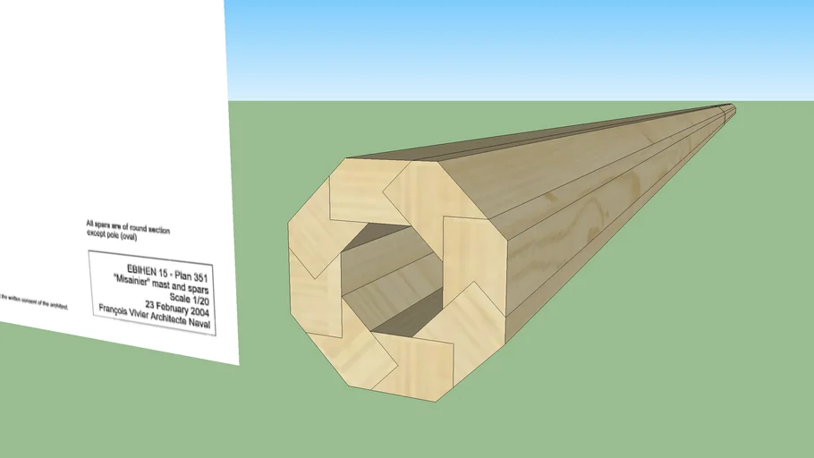 Sailboat mast - Yelken direği - build