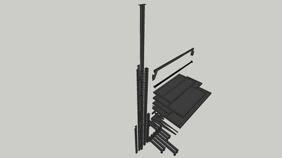 IKEA Broder System 3D Warehouse