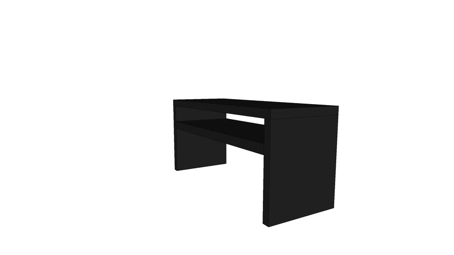 LACK Sofa table blackbrown 3D Warehouse