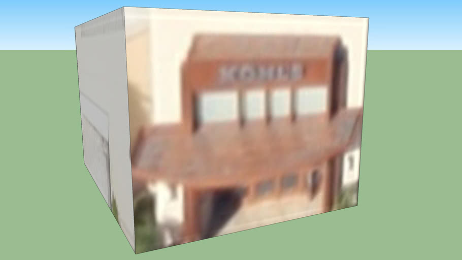 Kohl's Entrance at Bella Terra, Huntington Beach, CA 3D Warehouse