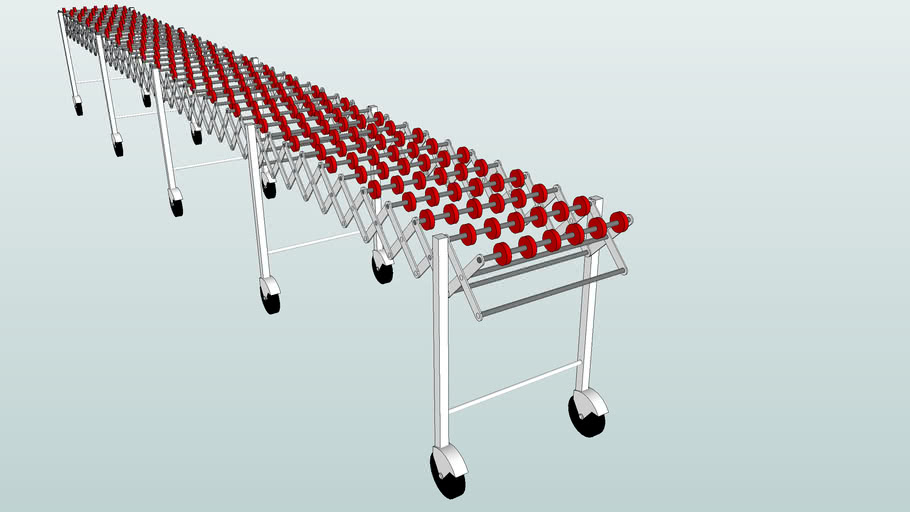 NestaFlex 226 Warehouse Roller 3D Warehouse