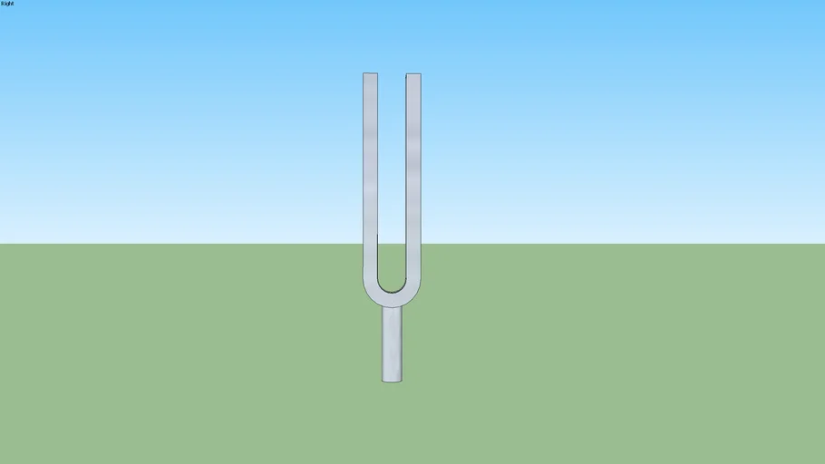 tuning fork 3D Warehouse