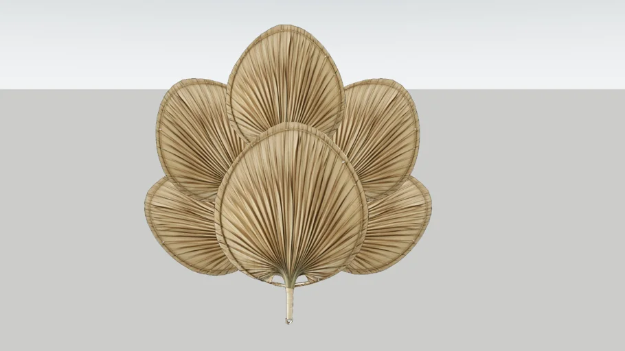 palm leaf decor - Pai Pai | 3D Warehouse