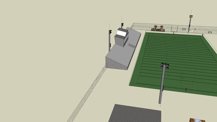 Kelleher Field 3D Warehouse