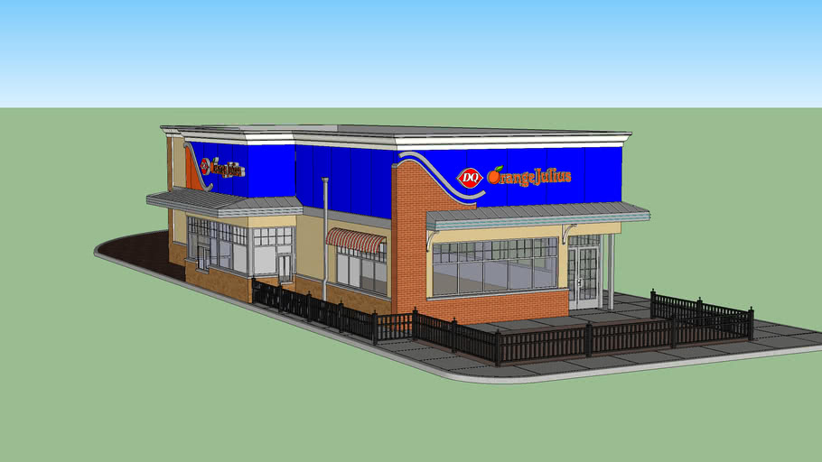 DQ Dairy Queen Orange Julius franchise 3D Warehouse