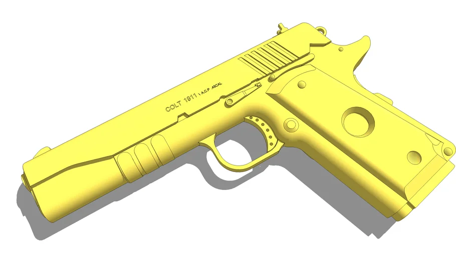 Pistol Colt 1911 3d Warehouse 6648