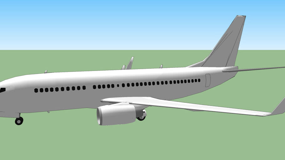 Template Boeing 737 700w 3d Warehouse