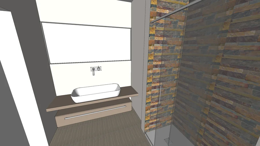 minimal bathroom | 3D Warehouse