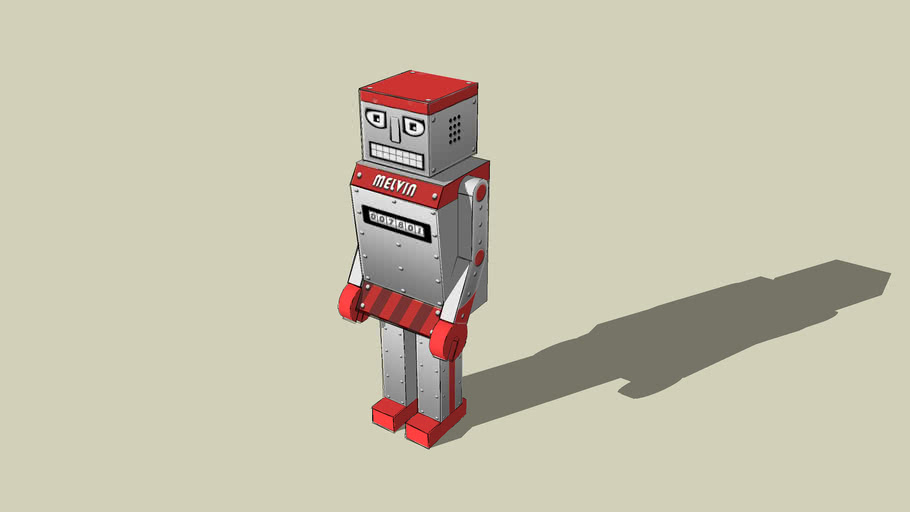Melvin Robot 3D Warehouse