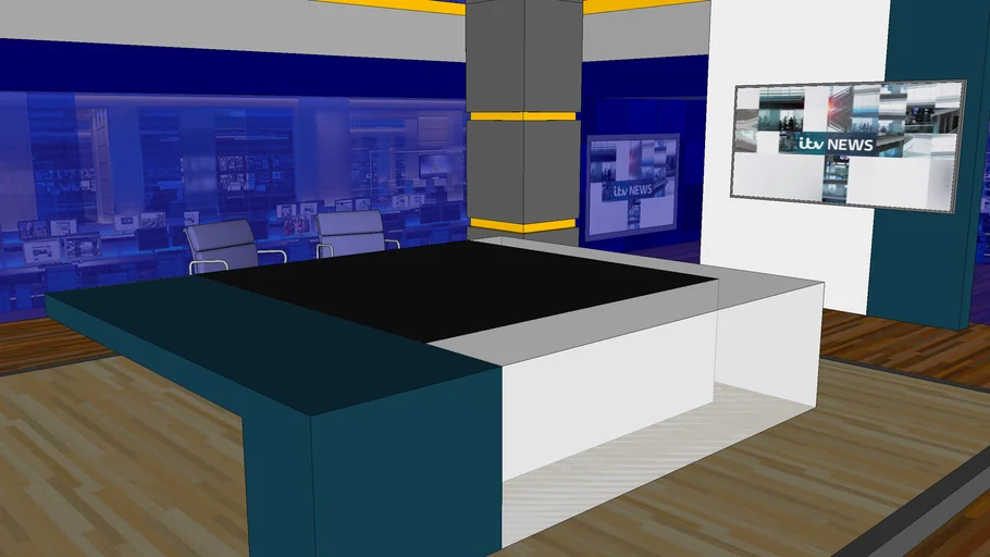 ITV News Studio | 3D Warehouse