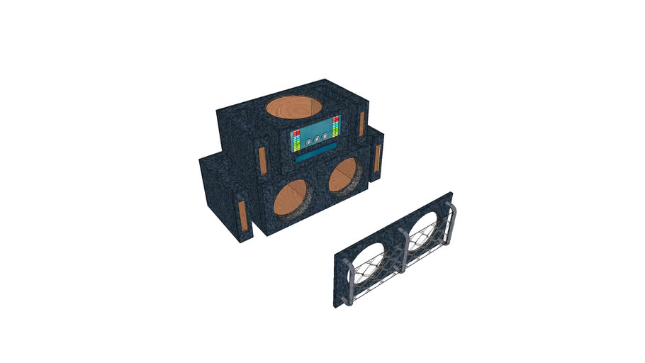Woofer Box - 3D Model