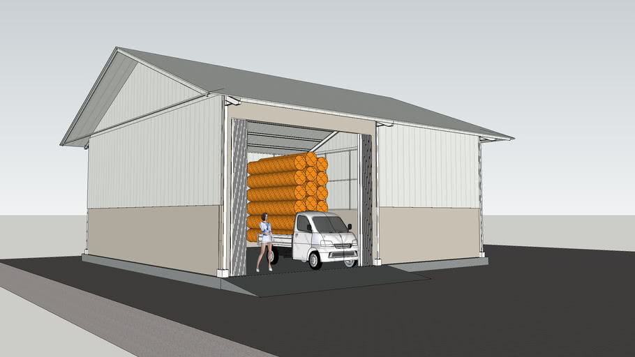 gudang keranjang | 3D Warehouse