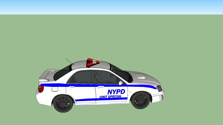 NYPD car | 3D Warehouse