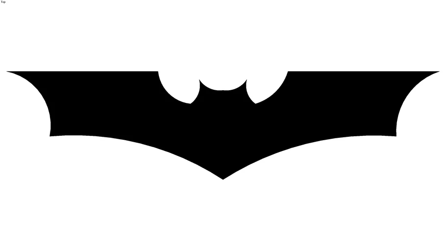 Batman Begins Logo | 3D Warehouse