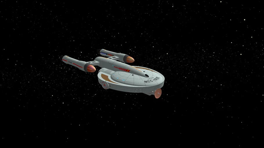 Star Trek Archer Class Scout 2252 To 2273 3d Warehouse