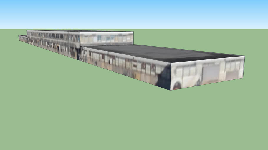 Railroad Yard Office Building in New Orleans, LA, USA 3D Warehouse