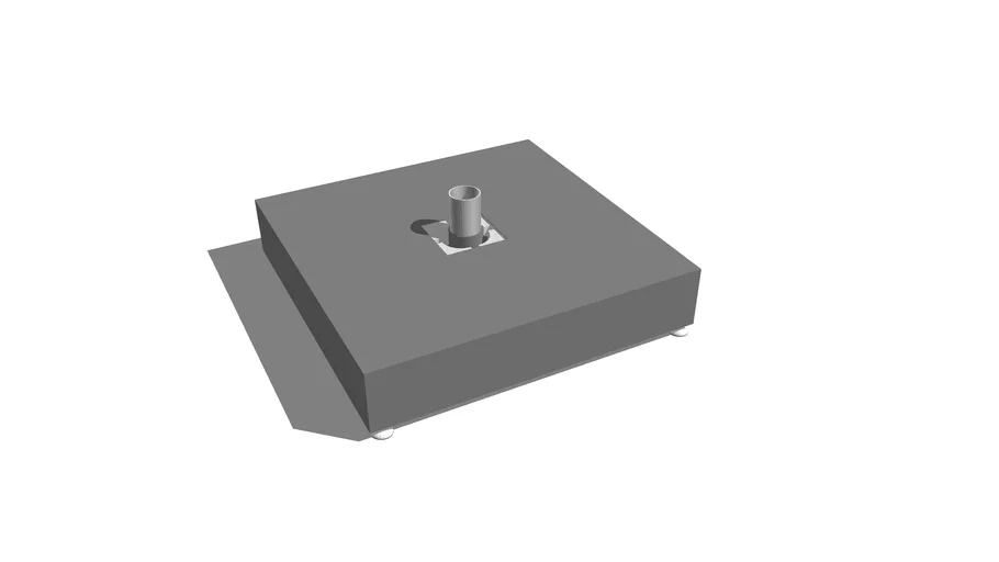 Base con copribase | 3D Warehouse