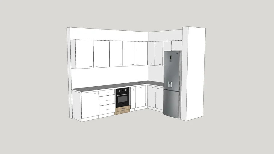 Kitchen 1 | 3D Warehouse