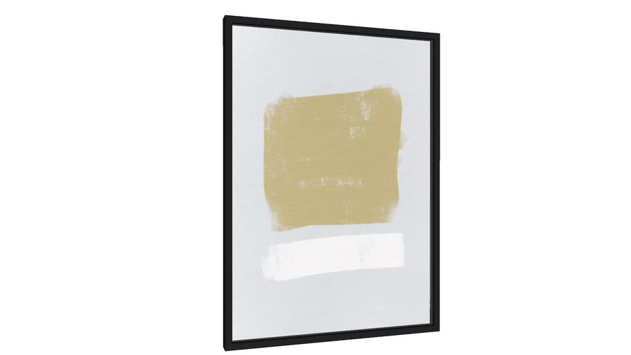 Quadro abstrato #1 yellow - Galeria9, por cics
