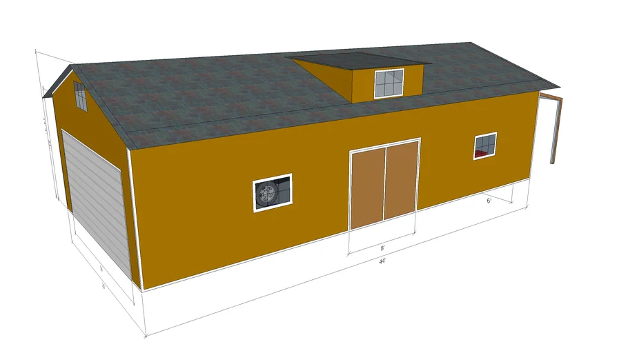 Garage Render | 3D Warehouse