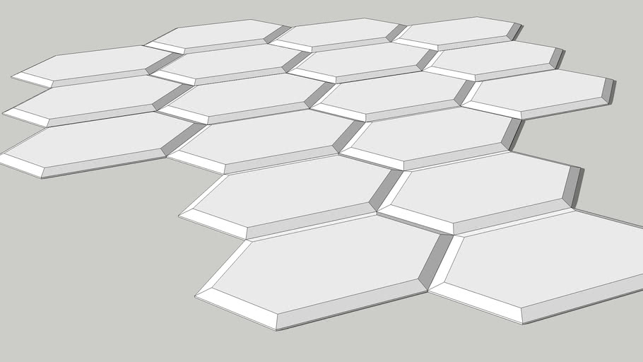 SONIC 3D ZICARO wall panel | 3D Warehouse