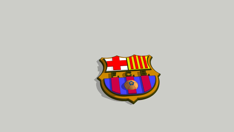 Futbol Club Barcelona FCB escudo