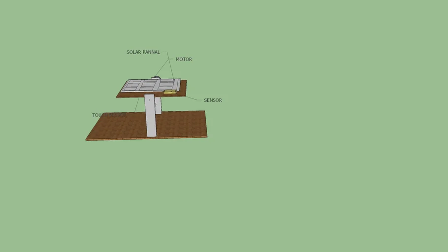 solar traker(single axis) | 3D Warehouse