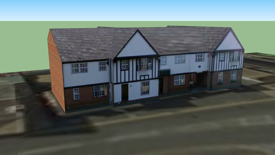 The Flats, Cambridge Street Godmanchester 3D Warehouse