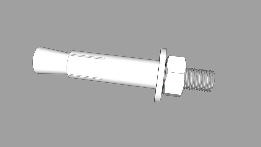 expansion bolt 3D Warehouse
